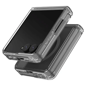 Araree Duple 360 Magsafe Cover For Z Flip 8-Clear Black