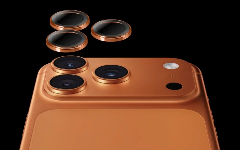 Torrii BODYGLASS Aluminium Camera Ring for iPhone 17 Pro / iPhone 17 Pro Max – Cosmic Orange - 4895264801069