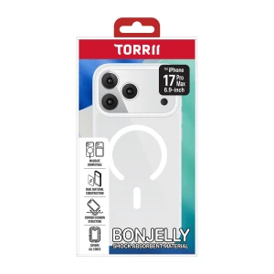 Torrii BonJelly (MagSafe Compatible) for iPhone 17 Pro Max (6.9”) - Clear-4895264800826