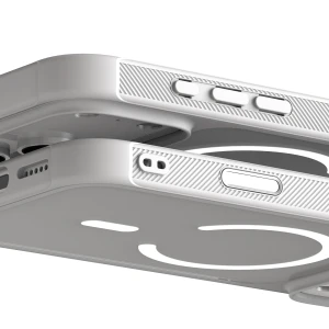 Arareee Duple Magsafe Armor Slim Case For iPhone 17 Pro Max - White