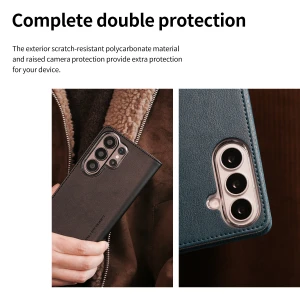 Araree Mustang Diary Case For Samsung Galaxy S26 Ultra -Black