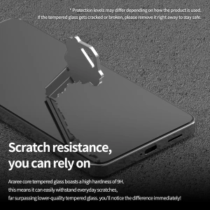 Araree Core Glass Screen Protector For Samsung Galaxy S26 Ultra -Clear