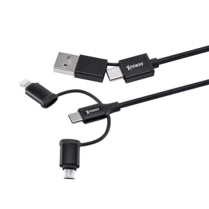 XPower PDX6 6in1 Cable 1M - Black-4895246601694