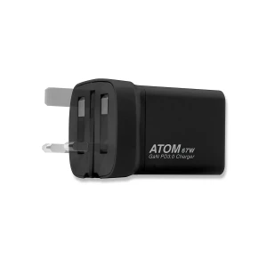 XPower ATOM 67W PD3.0/PPS/QC Foldable Plug Wall Charger - Black