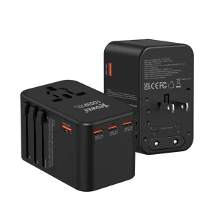 XPower TA100B 5 Output 100W PD/PPS GaN Travel Adapter - Black