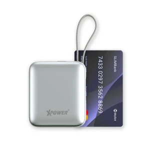 XPower MINI POCKET Type-C LED10000mAh PD+PPS mini Power Bank - Grey