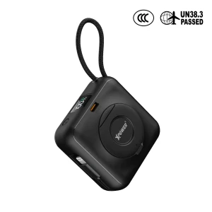 XPower MINI CORE S1052 Type-C Digital Display 10000mAh PD+PPS Magnetic Power Bank  - Black