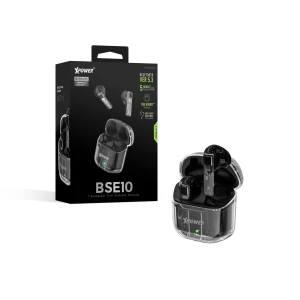 XPower BSE10 True Wireless Bluetooth 5.3 Earbuds - Transparent black - 4895246604237