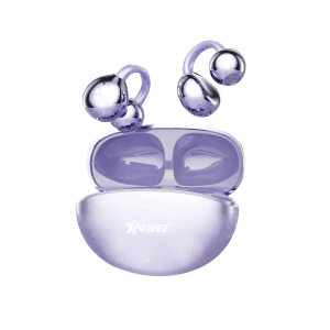 XPower PowerClip GL8 Ear clip wireless Bluetooth earphones Purple-4895246614328