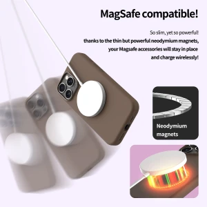 Arareee Typo Skin Silicon Case For iPhone 16 Pro - Golden Brown