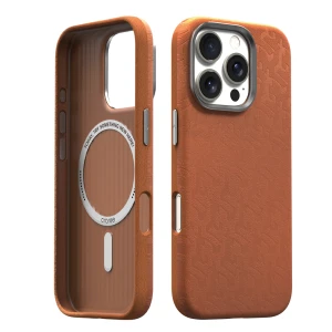 Araree Pellis Magsafe Case For iPhone 16 Pro Max - Brown