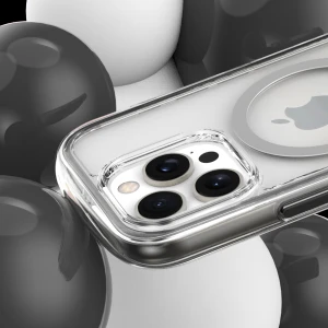Araree Duple Air Magsafe Case For iPhone 16 Pro Max - Light Gray