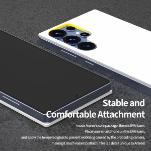 Araree Samsung S25 Core Glass Screen Protector - Clear
