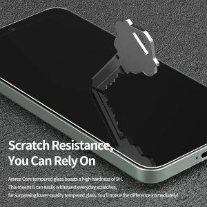 Araree Samsung S25 Core Glass Screen Protector - Clear