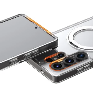 Araree Samsung S25 Ultra Duple Stand Magsafe Case - Clear