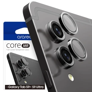 Araree C-Sub Core MR Indiviual Metal Ring Camera Lense Protector Glass For Samsnug Tab S10 Ultra / S10 Plus / S9 Plus / S9 Ultra - Clear