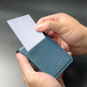 Araree Mustang Diary Case For Z FliP 4 - Ash Blue