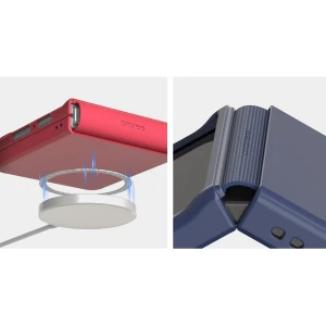 Araree Aero Flex Magsafe Case With Dual Layer Protection For Samsung Galaxy Z Flip 7 - Navy