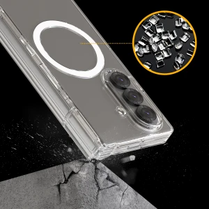 Araree Nukin 360 Magsafe Case With Hinge Protection For Samsung Galaxy Z Fold 7 - Clear