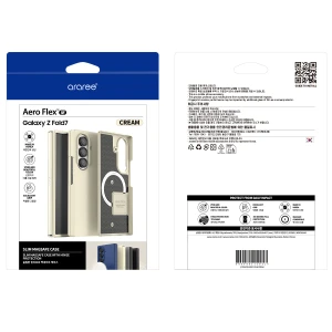 Araree Aero Flex Magsafe Case For Samsung Z Fold 7 - Cream