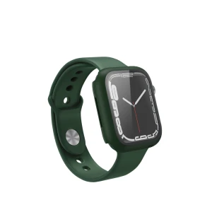 Casestudi Impact Series Bumper Case With Screen Protector For Apple Watch 40 - 41Mm - Green-4897071259736