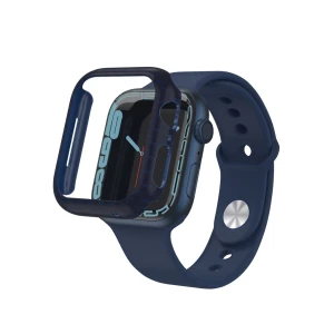 Casestudi Prismart Series Bumper Case For Apple Watch 44 - 45Mm - Carbon Navy-4897071259583