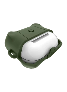 Itskins Spectrum Solid﻿﻿﻿ Series Antimicrobial Case For Airpods 3 ( 2021 ) - Olive Green-4894465231828