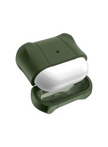 Itskins Spectrum Solid﻿﻿﻿ Series Antimicrobial Case For Airpods 3 ( 2021 ) - Olive Green-4894465231828