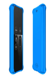 Itskins Spectrum Solid﻿﻿﻿ Series Case Antimicrobial For Apple Tv 4K Remote Control - Blue-4894465823252