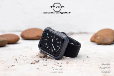 Itskins Spectrum Bumpur Case For Apple Watch 40/41Mm Smoke + Clear 2 Pcs-4894465163044