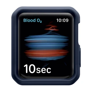 Itskins Spectrum Bumper Case For Apple Watch 44 / 45Mm -  2M Antishock - Blue & Black 2Pcs Set-4894465152796