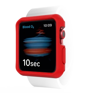 Itskins Spectrum Bumper Case For Apple Watch 44 / 45Mm -  2M Antishock - Red & Black 2Pcs Set-4894465438418
