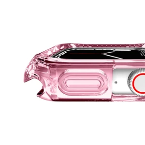 Itskins Spectrum Clear﻿﻿﻿﻿ Series Antimicrobial Case For Apple Watch 44 / 45Mm - Light Pink-4894465287160