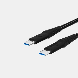 Itskins Hybrid Braided Cable 100W USB-C to USB-C 1.5M-Black & Magnetic-4894465149864