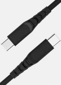 Itskins Spectrum Braided Cable 60W USB-C to USB-C 1.2M -Black-4894465558413