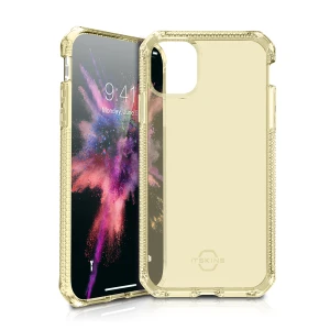 Itskins Spectrum Clear Case Anti Shock Up To 2 Mtr For iPhone 11 Pro (5.8) - Light Yellow-4894465184940