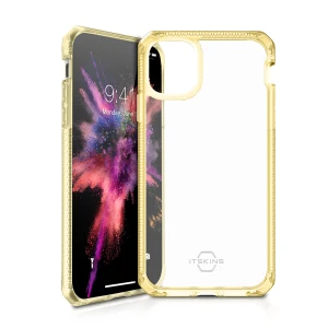 Itskins Hybrid Frost Mkii Case Anti Shock Up To 2 Mtr For iPhone 11 Pro (5.8) - Light Yellow-4894465253035