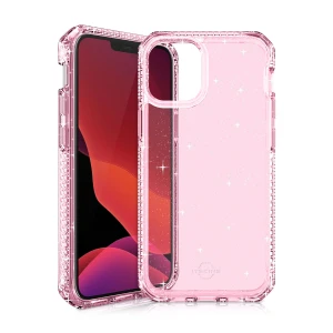 Itskins Hybrid Spark - Antimicrobial Case For iPhone 12 & 12 Pro -Pink-4894465893378