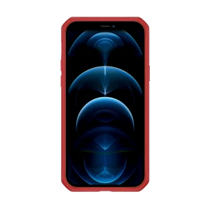 Itskins Feroniabio Pure Case For iPhone 12 Pro Max 2M Anti Shock - Red And Transparent-4894465988166