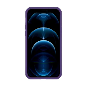 Itskins Feroniabio Pure Case For iPhone 12 Pro Max 2M Anti Shock - Purple And Transparent-4894465898038
