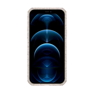 Itskins Feroniabio Pure Case For iPhone 12 Pro Max 2M Anti Shock - Natural And Transparent-4894465377601