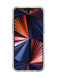 Itskins Spectrum Clear﻿﻿﻿﻿ Antimicrobial Case 3M Drop Safe For iPhone 13 (6.1) - Transparent-4894465308803