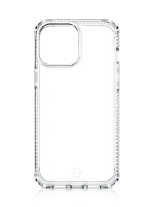 Itskins Spectrum Clear﻿﻿﻿﻿ Antimicrobial Case 3M Drop Safe For iPhone 13 Pro (6.1) - Transparent-4894465207458