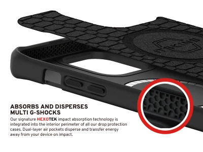 Itskins Hybrid Mag Carbon Series Cover For iPhone 13 Pro (6.1