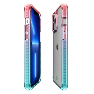 Itskins Supreme Prism Series Cover For iPhone 13 Pro (6.1) - Light Pink And Light Blue-4894465966300