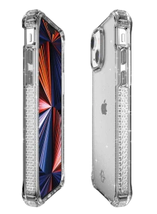 Itskins Hybrid Spark Series Cover For iPhone 13 Pro (6.1) - Transparent-4894465342265