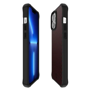 Itskins Hybrid Mag Carbon Series Cover For iPhone 13 Pro (6.1