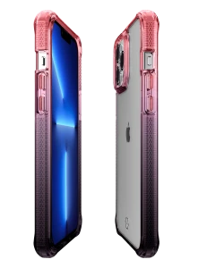 Itskins Supreme Prism Series Cover For iPhone 13 Pro (6.1) - Light Pink And Grey-4894465074623