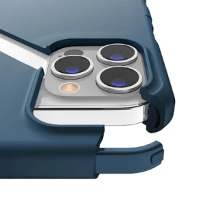 Itskins Supreme Solid - Antimicrobial Series Cover For iPhone 13 Pro (6.1) -Navy Blue-4894465325664