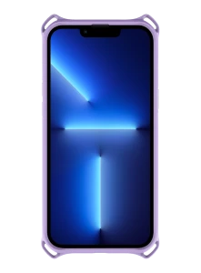 Itskins Hybrid Sling Series Cover For iPhone 13 Pro Max (6.7) - Light Purple And Transparent-4894465153489